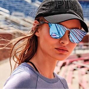 PINK Victoria's Secret Black Baseball Cap